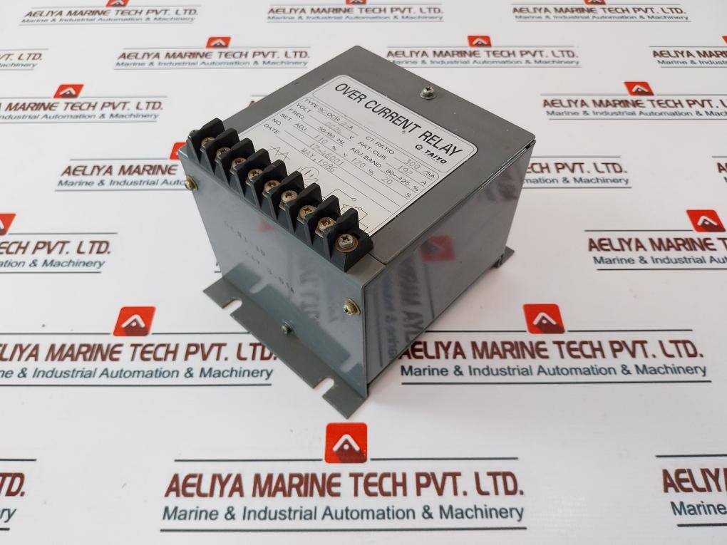 Taiyo Electric Sc-ocr2-a Over Current Relay 192A Dc24V 50/60Hz