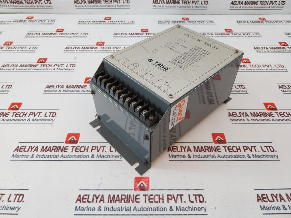 Taiyo Electric Sc-vr-a Voltage Relay 50/60Hz 110Vac