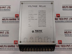 Taiyo Electric Sc-vr-a Voltage Relay Ac110V 50/60Hz
