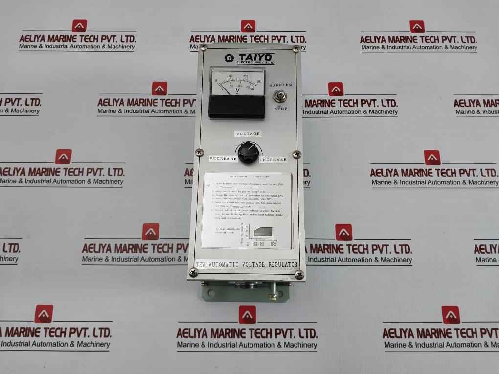 Taiyo Electric Tew Automatic Voltage Regulator