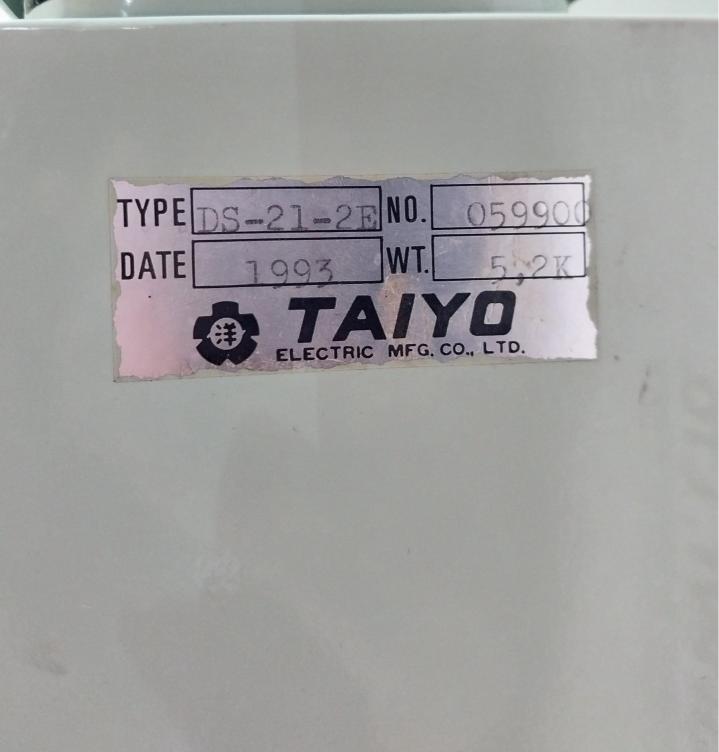 Tew Automatic Voltage Regulator Ac300V Taiyo Electric