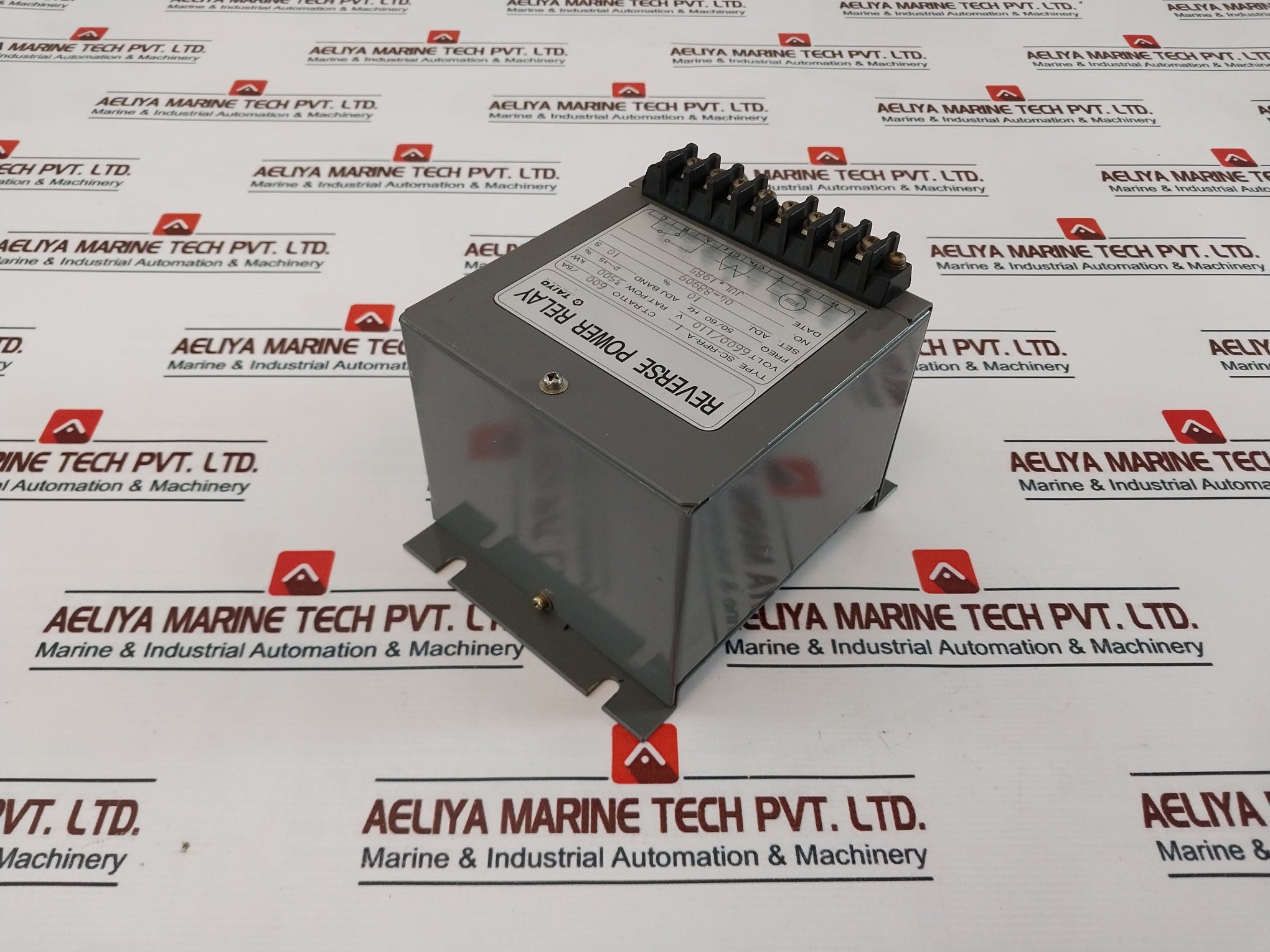 Taiyo Sc-rpr-a1 Reverse Power Relay 6600/110V 3500 Kw 50/60Hz