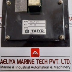Taiyo Sgap-20 Steering Gear Alarm Panel R1108