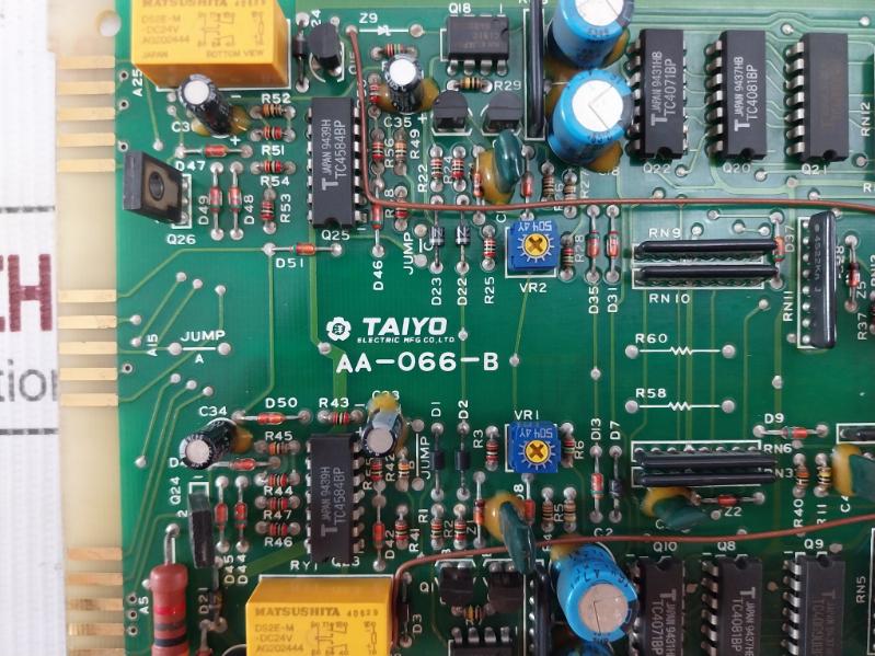 Taiyo Electric Aa-066-b Printed Circuit Board
