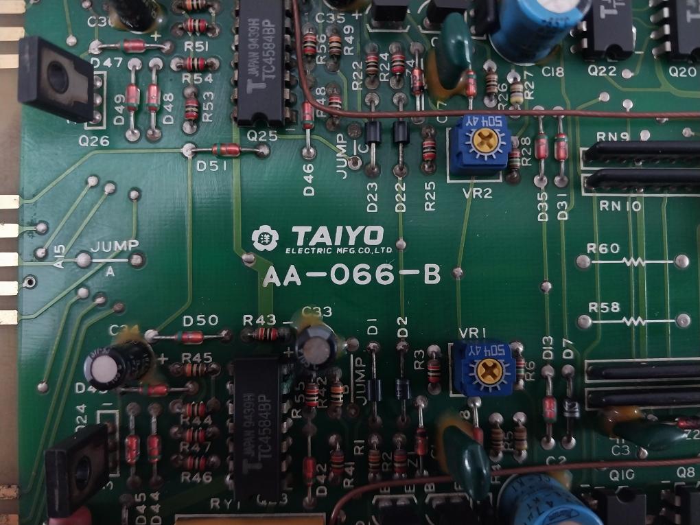 Taiyo Electric Aa-066-b Printed Circuit Board Dnf-m2.