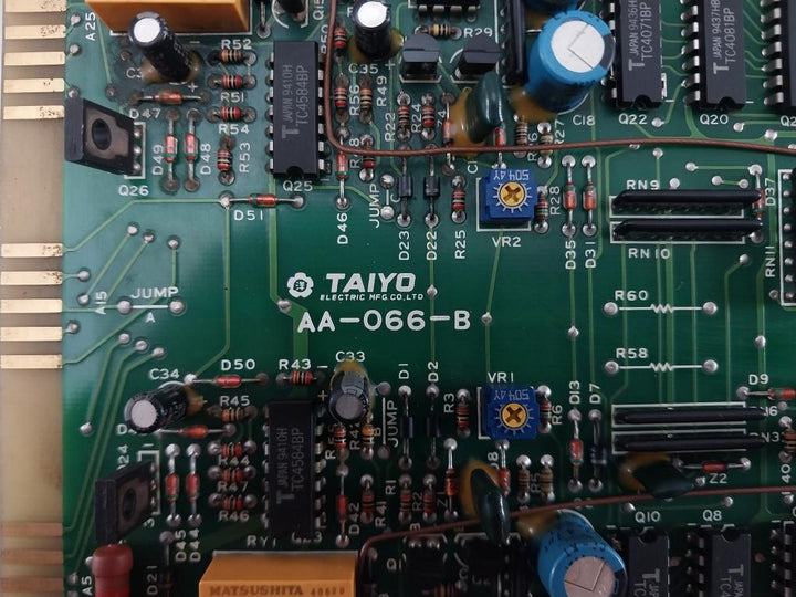 Taiyo Electric Aa-066-b Printed Circuit Board Dnf-m2 ,
