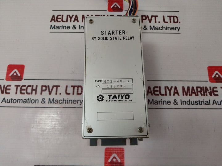 Taiyo Electric Nts-4E-s Starter Solid State Relay