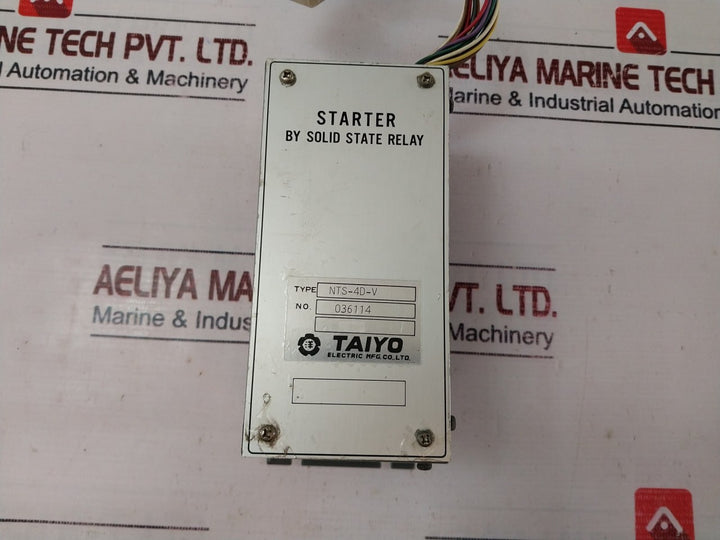 Taiyo Nts-4D-v Starter By Solid State Relay