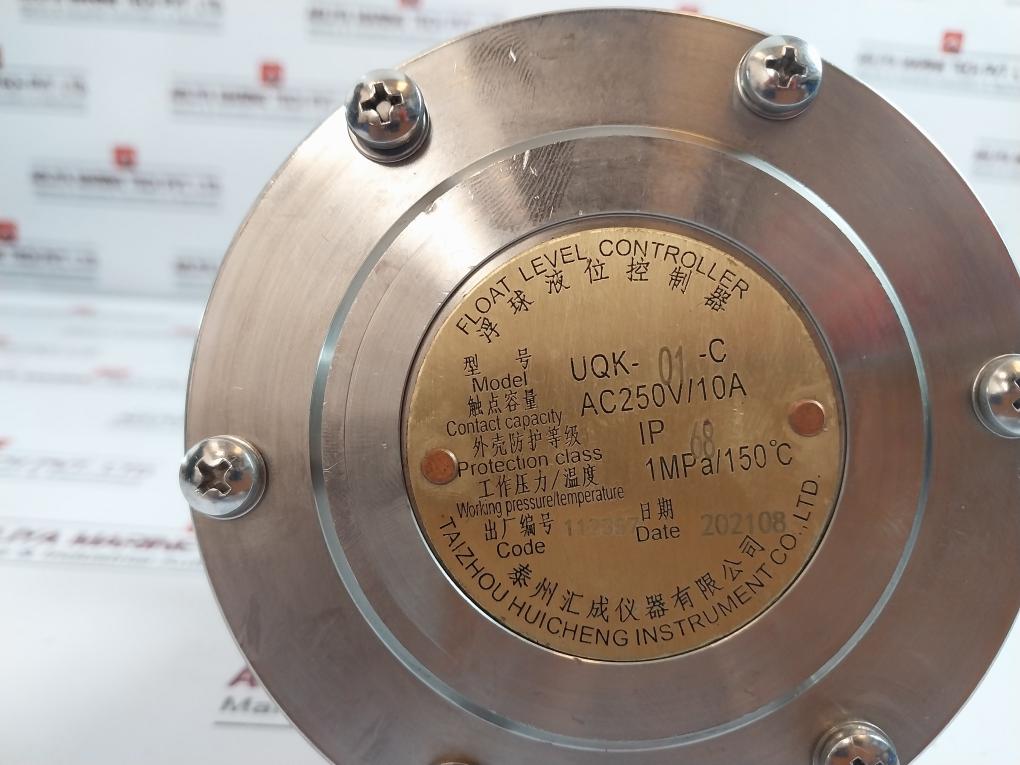 Taizhou Huicheng UQK-01-C Float Level Controller AC250V/10A IP68 112357