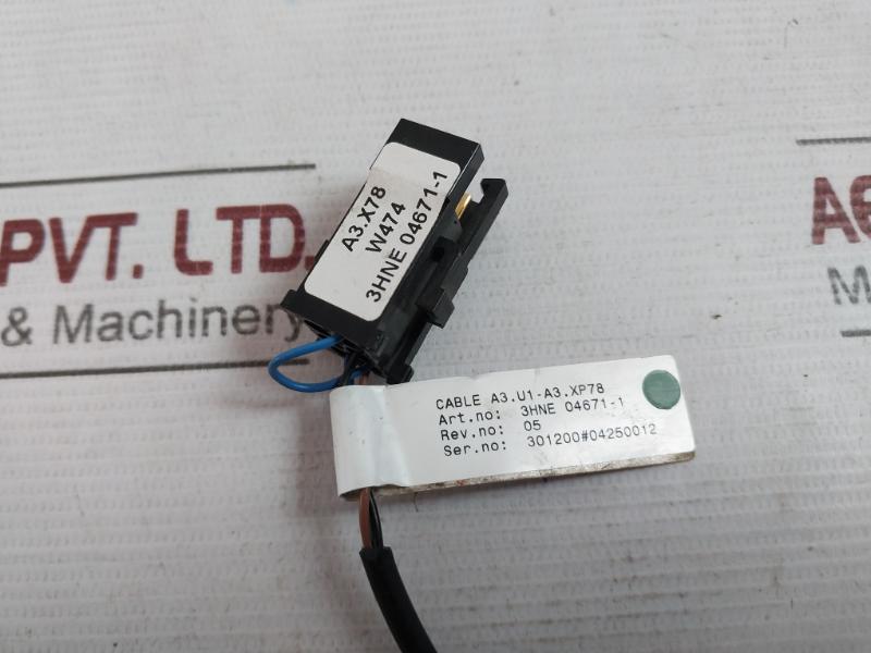 Takenaka F1Rh-j Optic Sensor Cable 12 To 24Vdc 3040 A3.X78 W474