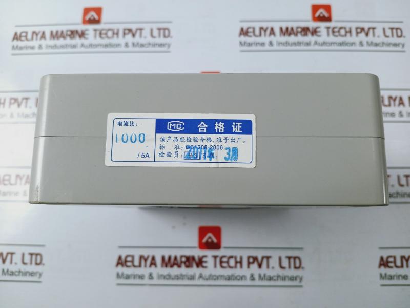 Talent 1000/5 Current Transformer 10-3.75 Va 50/60Hz 0.66/3 Kv Gb1208-2006