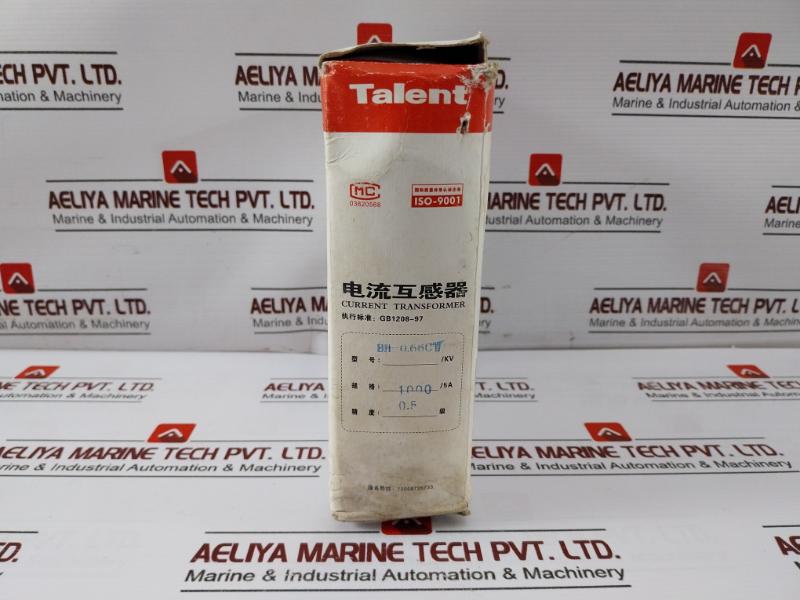 Talent Bh-0.66ct Current Transformer 1000/5a 0.5 Accuracy 10-3.75va 0.66/3kv