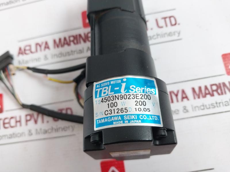 Tamagawa 4503n9023e200 Ac Servo Motor 200v 100w