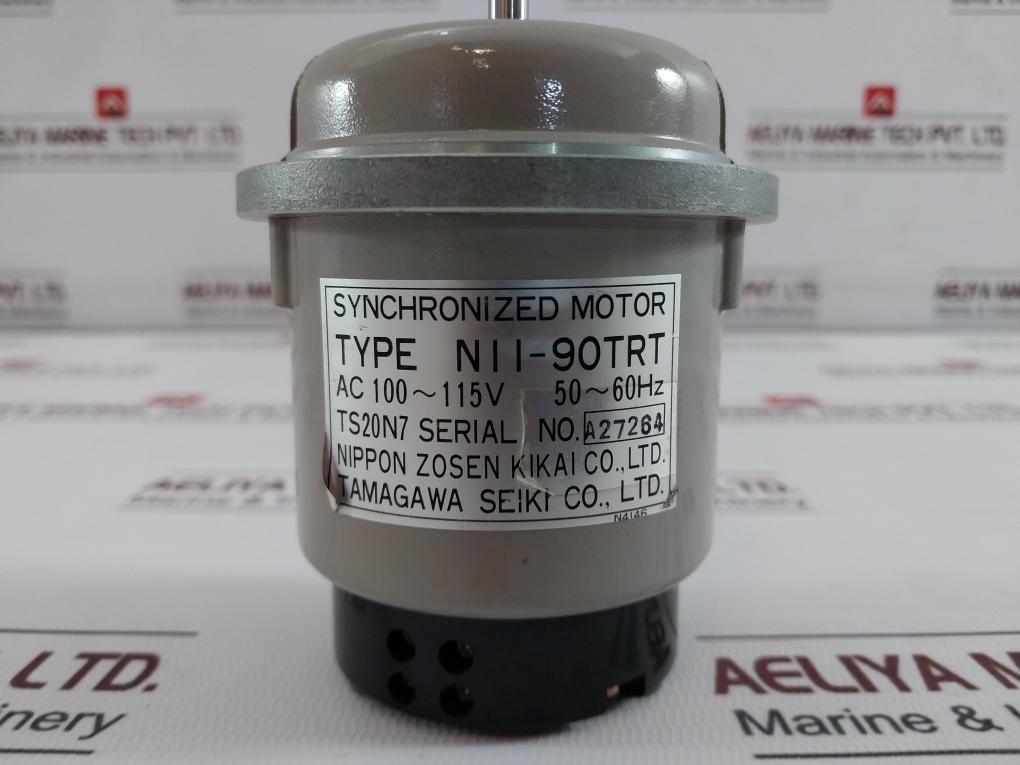 Tamagawa Seiki Nii-90Trt Synchronized Motor Ts20N7 Ac 100-115V 50-60Hz