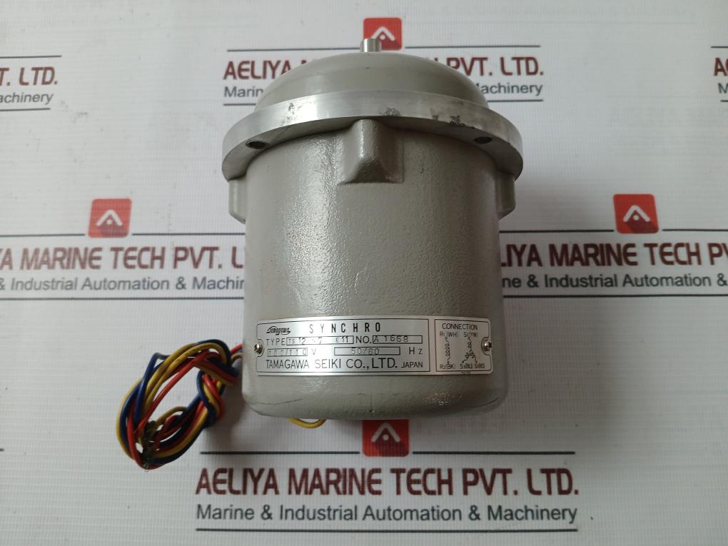 Tamagawa Seiki Ts12N7E11 Synchro Motor 100/110V 50/60Hz