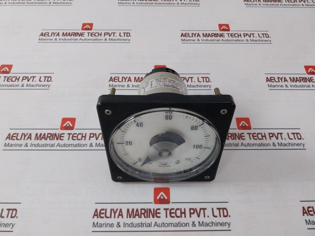 Tamagawa Seiki Ts 20N 11E 11 Synchro Tx Motor With Meter 100/110V 50/60Hz A34603