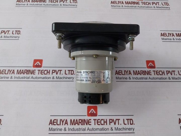 Tamagawa Seiki Ts 20N 11E 11 Synchro Tx Motor With Meter 100/110V 50/60Hz A34603
