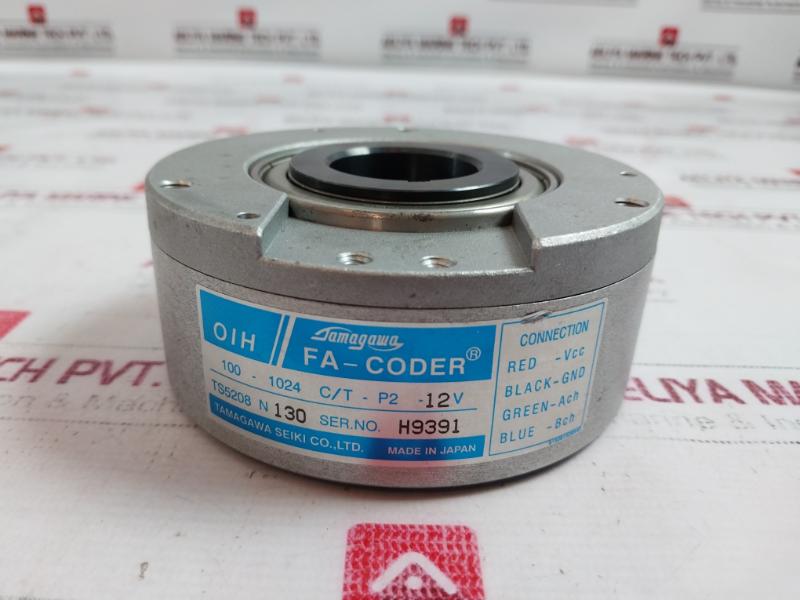 Tamagawa Seiki Ts5208N130 Fa-coder Rotary Encoder