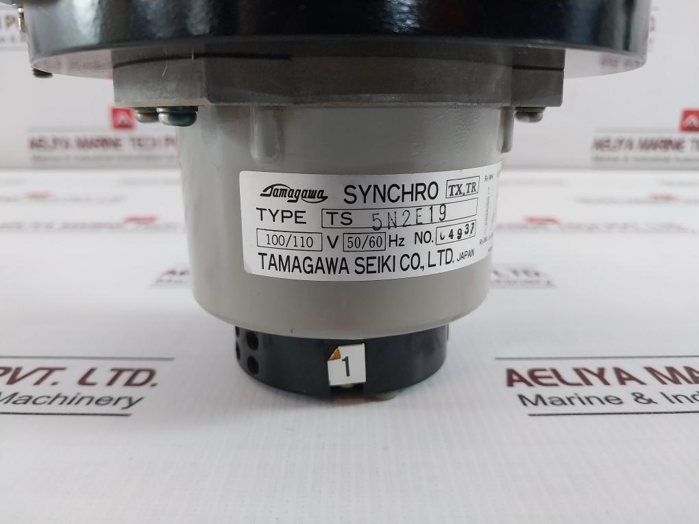 Tamagawa Seiki Ts 5N2E19 Motor With Meter 100/110V 50/60Hz Ac115V
