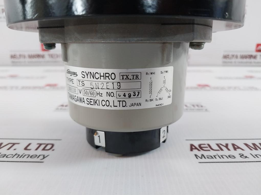 Tamagawa Seiki Ts 5N2E19 Motor With Meter 100/110V 50/60Hz Ac115V