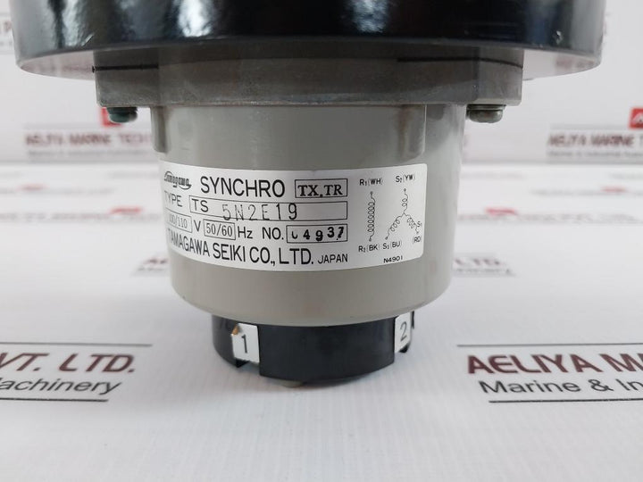 Tamagawa Seiki Ts 5N2E19 Motor With Meter 100/110V 50/60Hz Ac115V