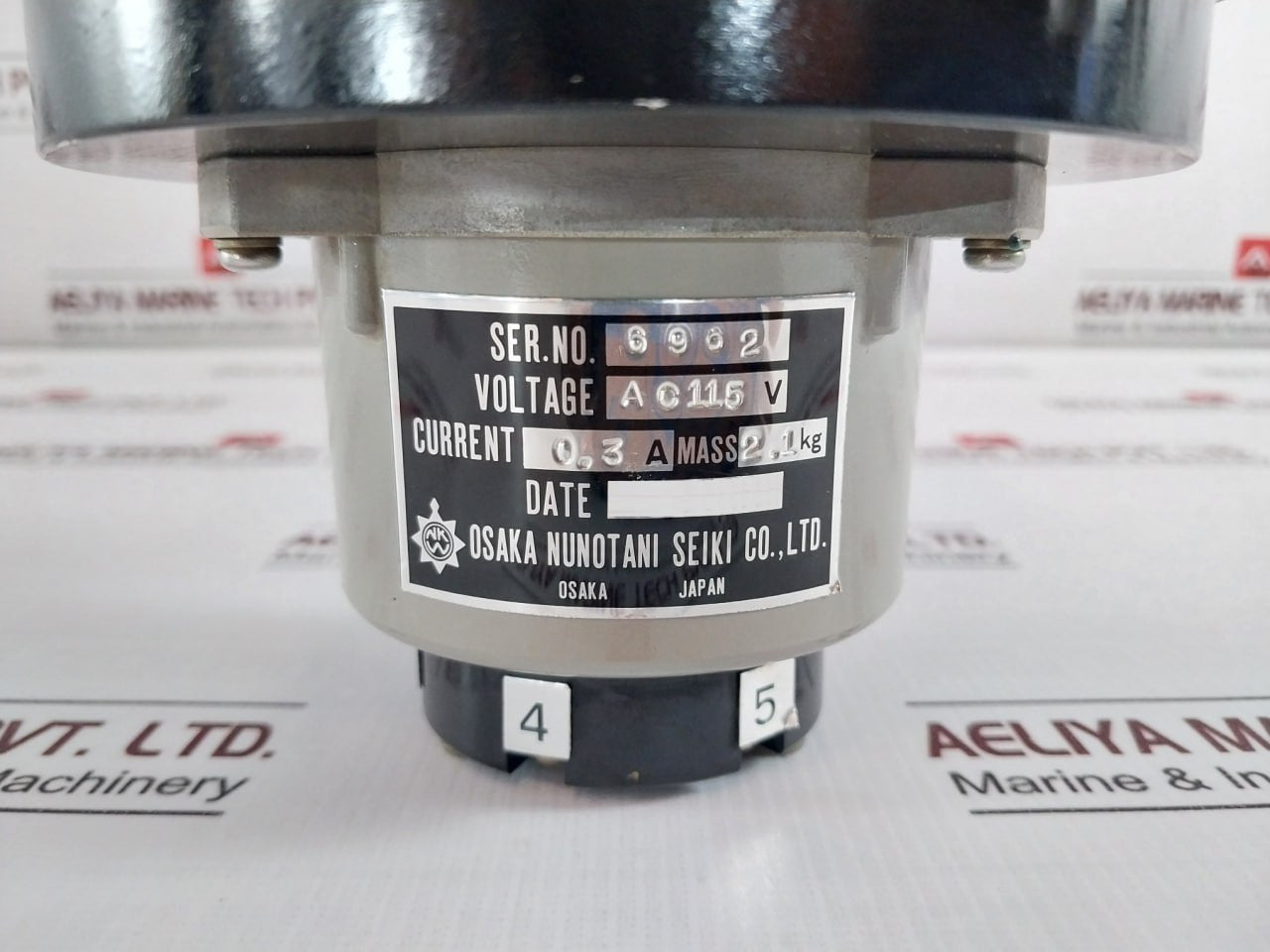 Tamagawa Seiki Ts 5N2E19 Motor With Meter 100/110V 50/60Hz Ac115V