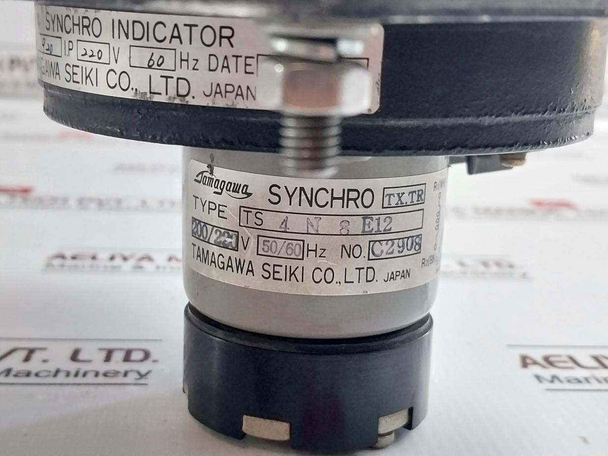 Tamagawa Ta 55 N 266 Pump Mark Synchro Indicator 200/220V 50/60Hz 0 To 140