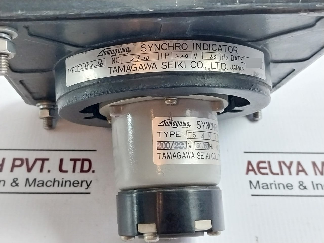 Tamagawa Ta 55 N 266 Pump Mark Synchro Indicator 200/220V 50/60Hz 0 To 140
