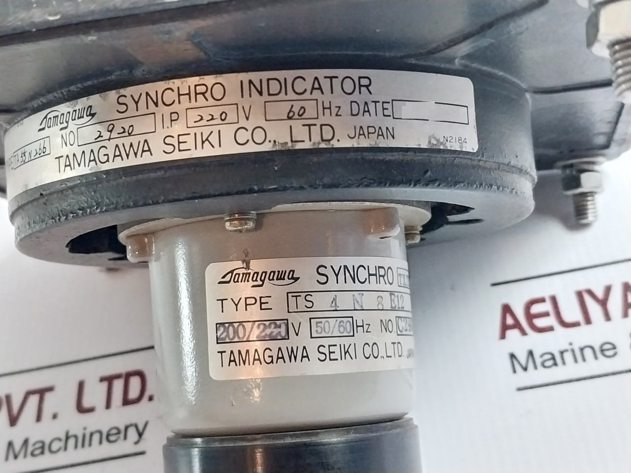 Tamagawa Ta 55 N 266 Pump Mark Synchro Indicator 200/220V 50/60Hz 0 To 140