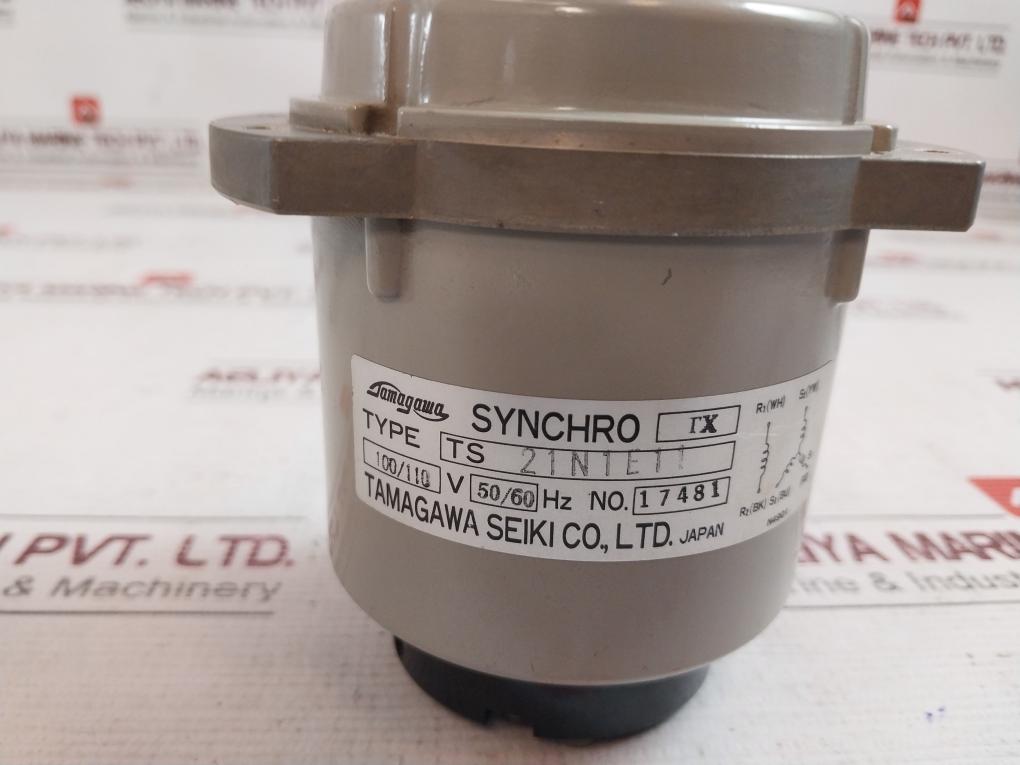 Tamagawa Ts 21N1E11 N4901 C3270 Synchro Motor 100/110V 50/60Hz