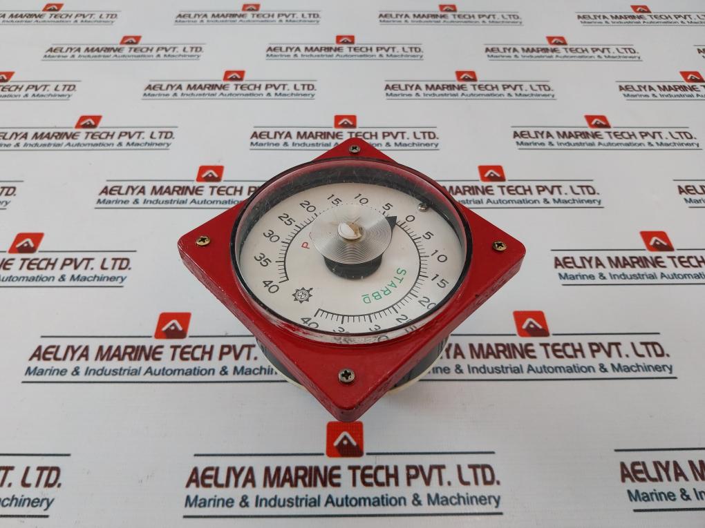 Tamagawa TS 4E11 Sync Motor with Rudder Angle/ RPM Indicator C64582 50/60Hz