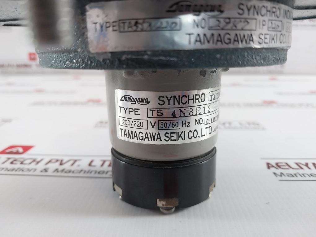 Tamagawa Ts 4N8E12 Pump Mark Indicator 200/220V 50/60Hz Ta55N220