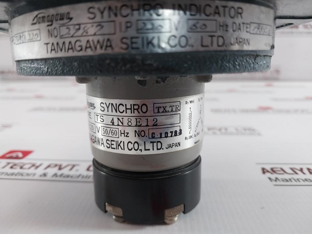 Tamagawa Ts 4N8E12 Pump Mark Indicator 200/220V 50/60Hz Ta55N220
