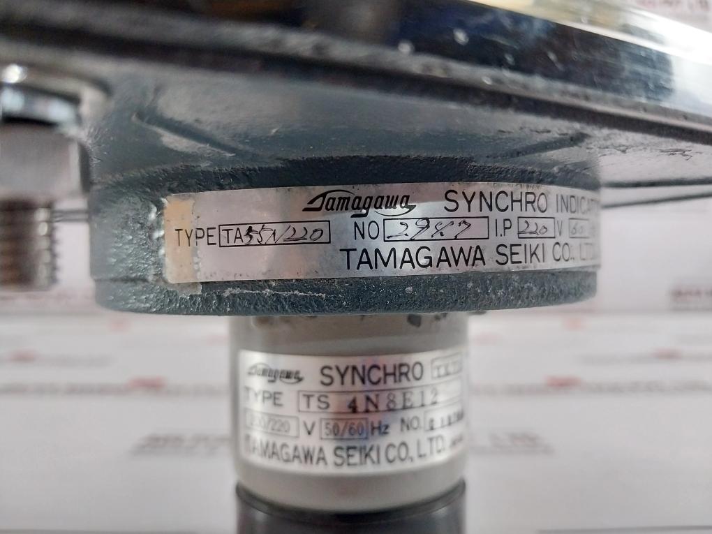 Tamagawa Ts 4N8E12 Pump Mark Indicator 200/220V 50/60Hz Ta55N220