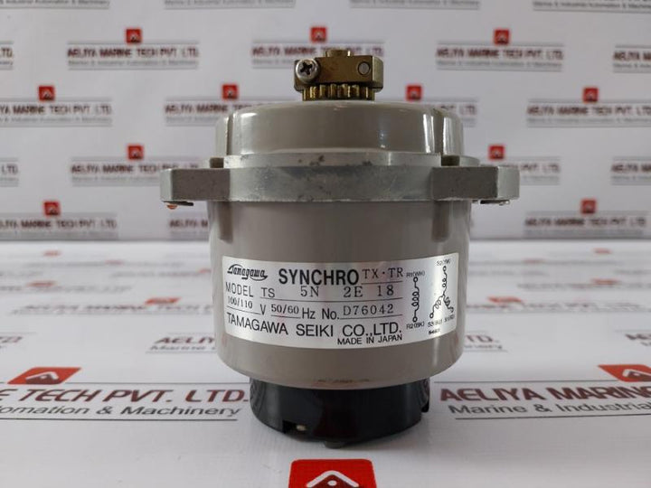 Tamagawa Ts 5N2E18 Synchro Tx-tr Motor 100/110V 50/60Hz C3270