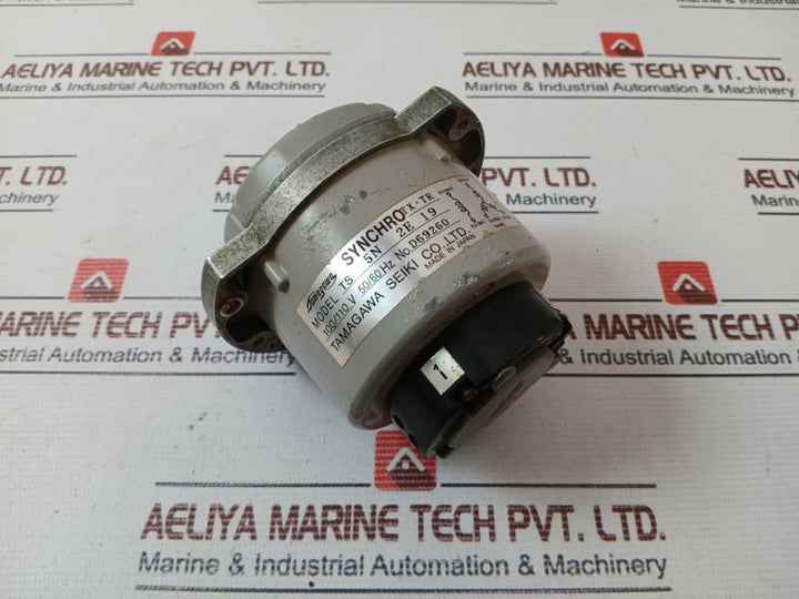 Tamagawa Ts 5N 2E 19 Synchro Motor 100/110V 50/60 Hz D69260