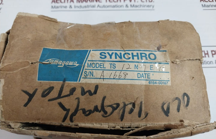 Tamagawa Ts12N7E11 Synchro Motor 100/110V 50/60 Hz