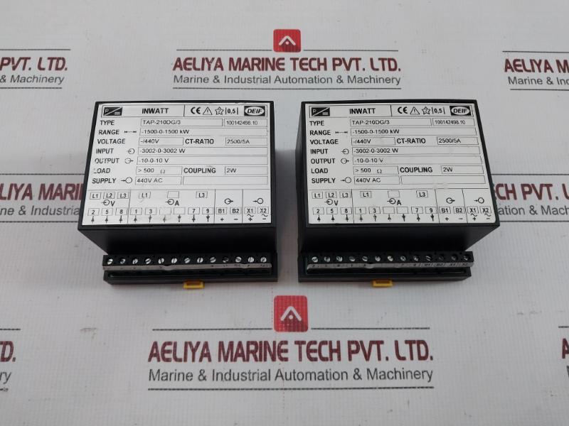 Tap-210Dg/3 Deif Watt Transducer -1500-0-1500 Kw