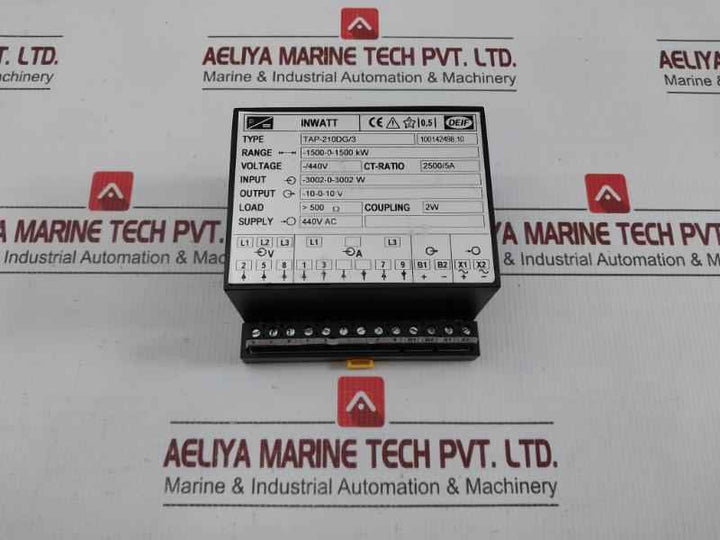 Tap-210Dg/3 Deif Watt Transducer -1500-0-1500 Kw