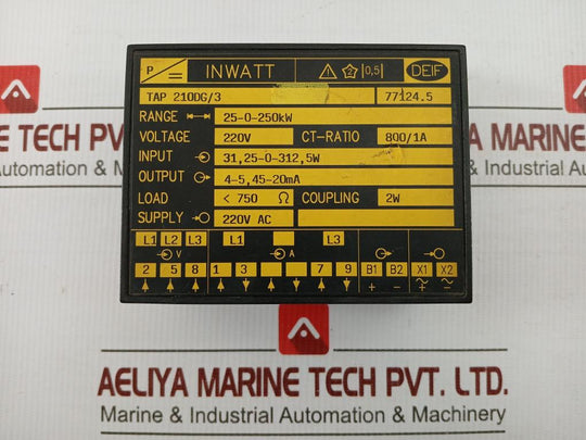 Tap 210Dg/3 Watt Transducer 220V Ac Deif