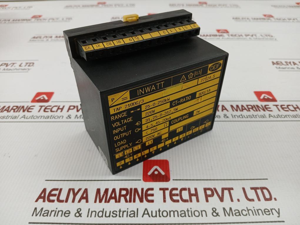 Tap 210Dg/3 Watt Transducer 220V Ac Deif