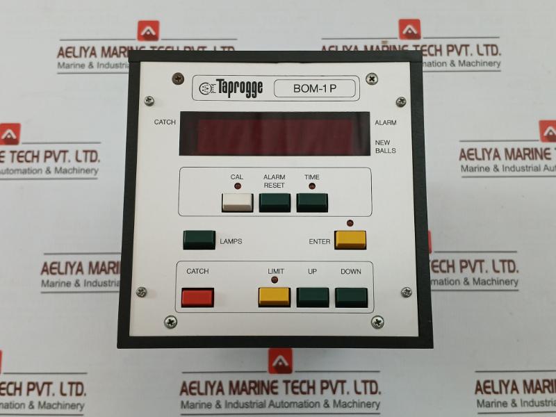 Taprogge Ball Oversize Monitor Controller Bom-1P3 4.5-meter