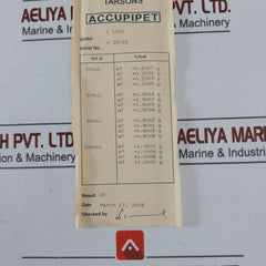Tarsons T 1000 Accupipet