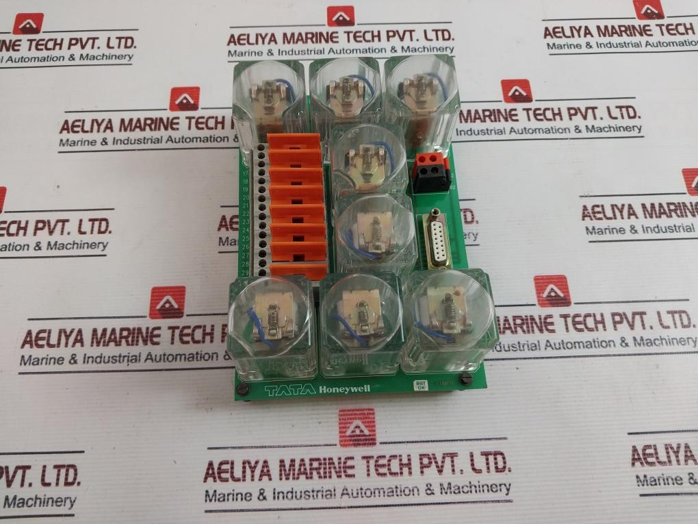 Tata Honeywell 001650-M5T028 Relay Circuit Board Rev 0