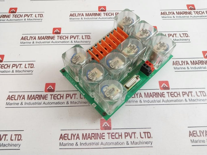 Tata Honeywell 001650-M5T028 Relay Circuit Board Rev 0