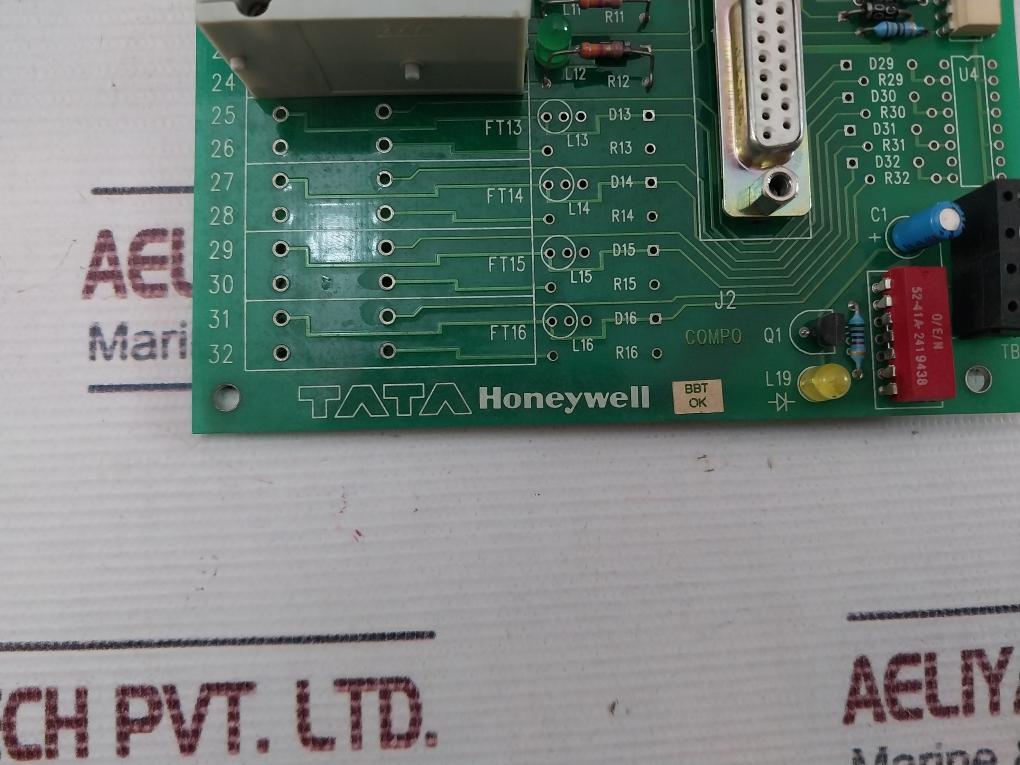 Tata Honeywell Dpcb21010002 Printed Circuit Board 94v-0