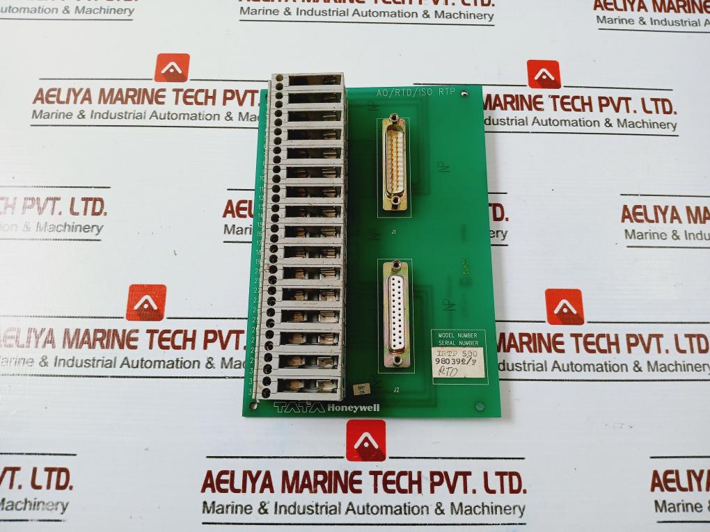Tata Honeywell Dpcb21010005/irtp 500 Rack Printed Ciruit Board
