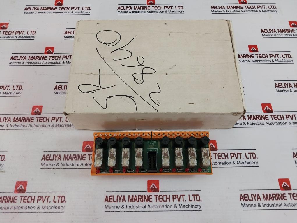 Tata Honeywell Fta-t-20 Plc Output Module Weidmuller Base Schrack Rp821024 Relay
