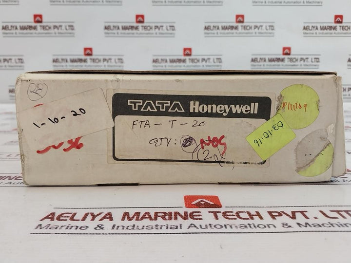 Tata Honeywell Fta-t-20 Plc Output Module Weidmuller Base Schrack Rp821024 Relay