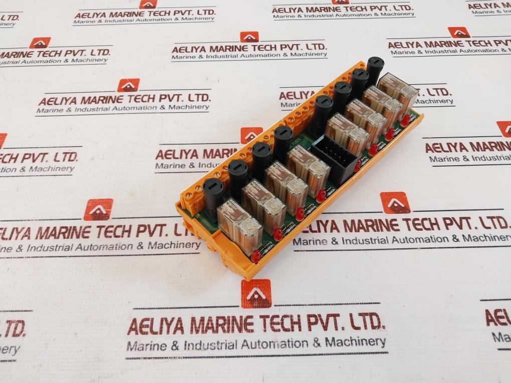 Tata Honeywell Fta-t-20 Plc Output Module Weidmuller Base Schrack Rp821024 Relay